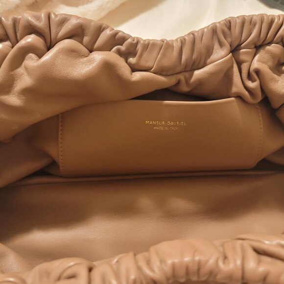 Mansur Gabriel Cloud Clutch, large - Picture 6 of 9